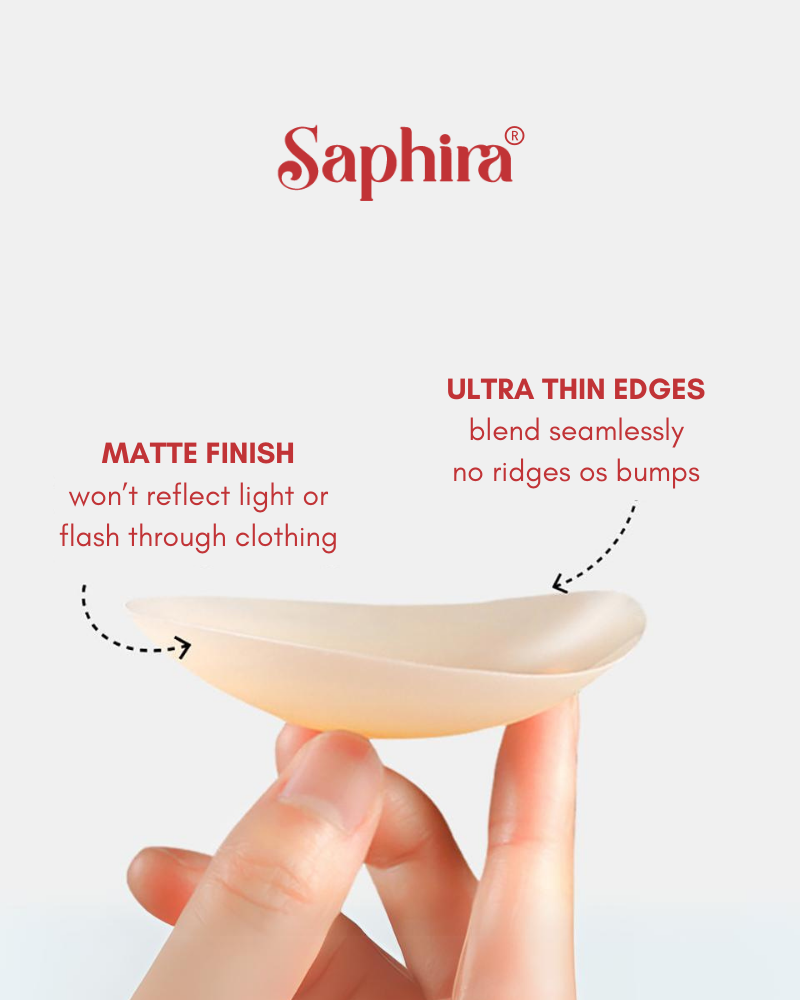 SAPHIRA® reusable nipple covers (1 pair + box)