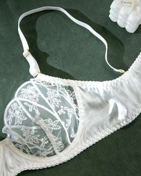 FEDERICA White Lingerie Set