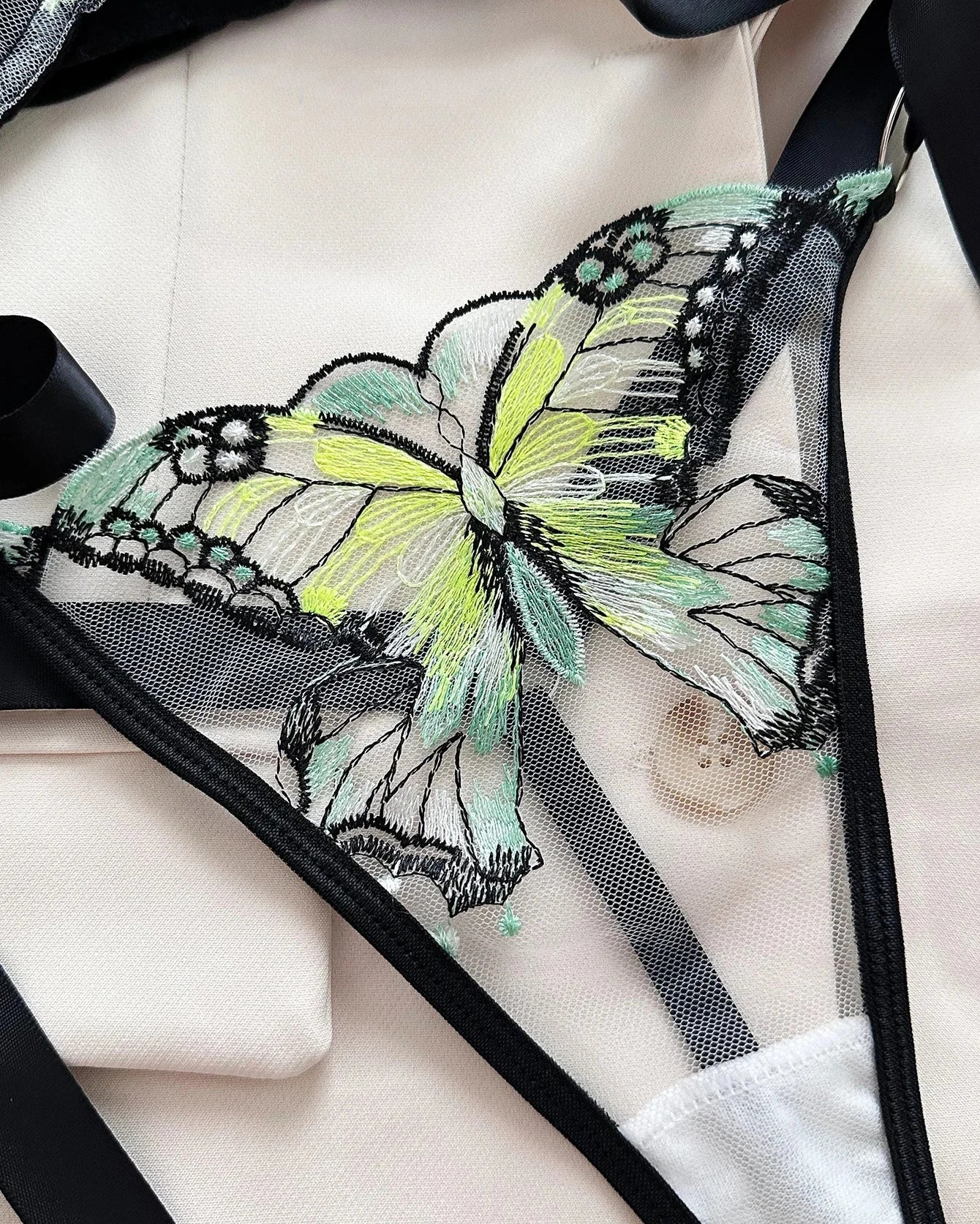 CHIARA Lingerie Set With Butterflies