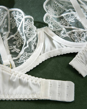 FEDERICA White Lingerie Set