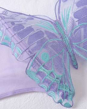 LAVINIA Purple Butterfly Lingerie Set